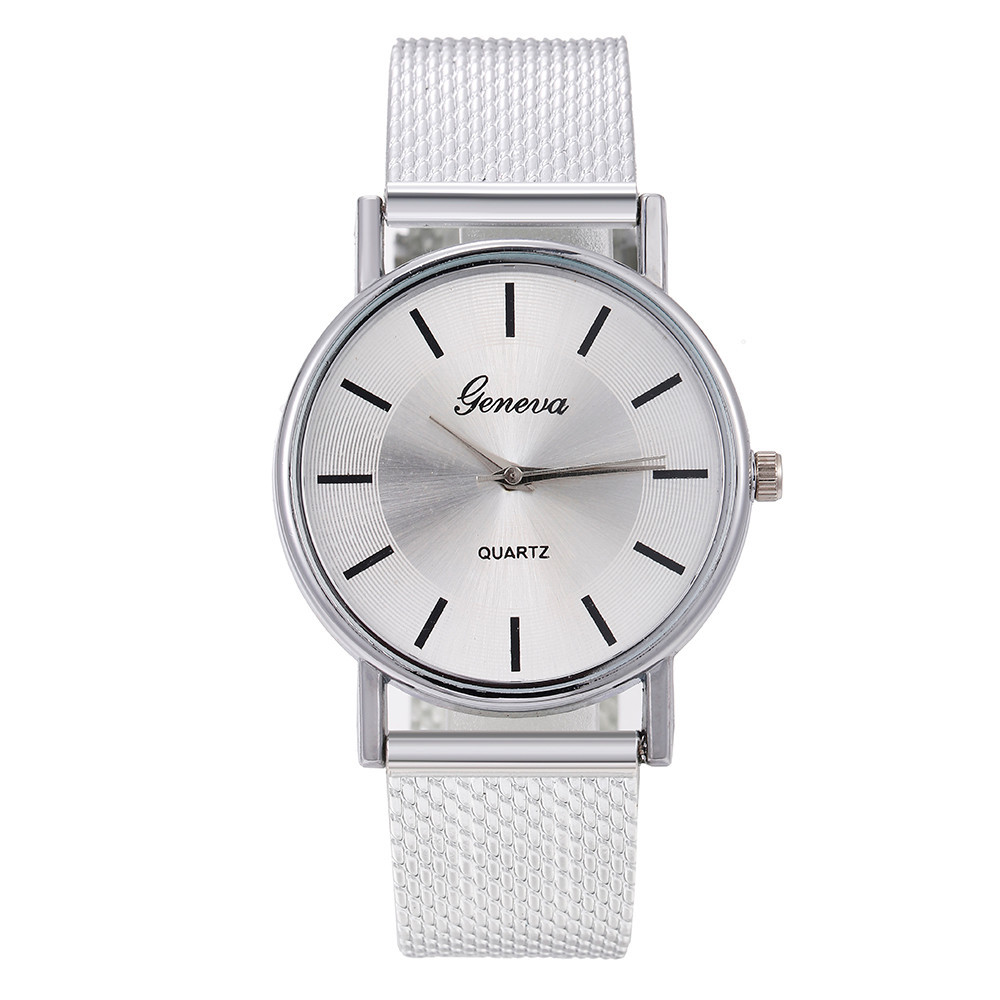Montre Maille Milanaise – Minimaliste & Ultra-fine (Unisexe)