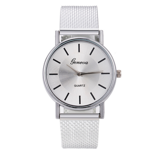 Montre Maille Milanaise – Minimaliste & Ultra-fine (Unisexe)