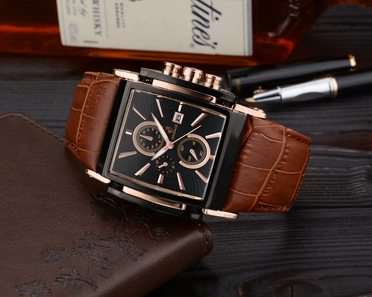 Montre Homme Classique Quartz – Élégance Business